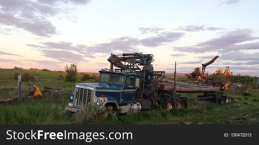 Vehicle, Field, Transport, Agriculture