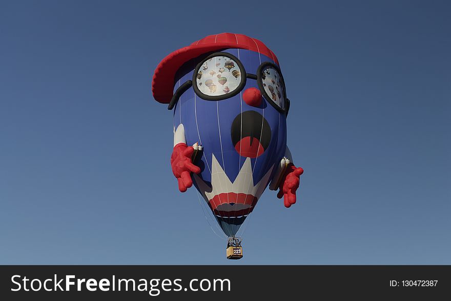 Hot Air Ballooning, Hot Air Balloon, Parachuting, Sky
