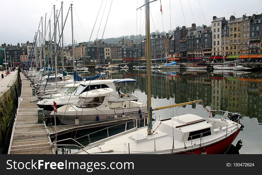 Marina, Water Transportation, Boat, Harbor