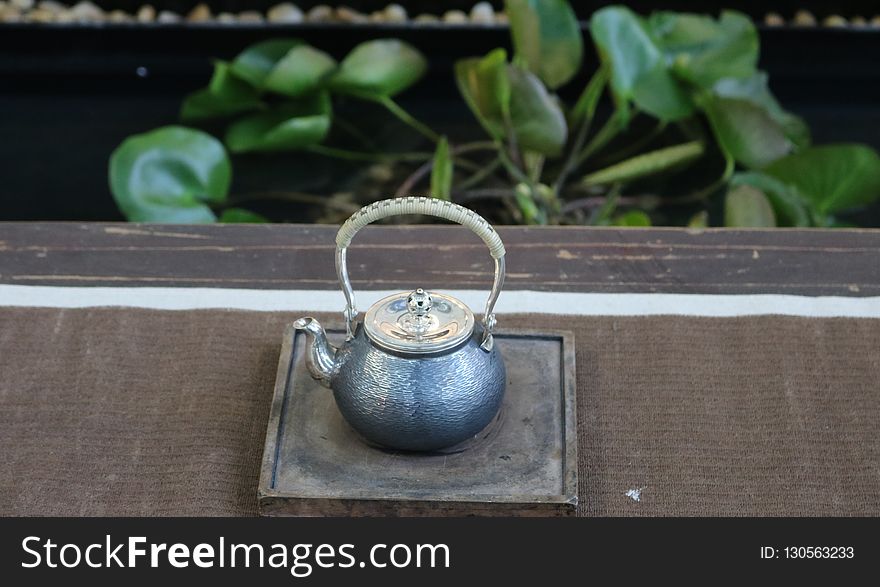 Tableware, Teapot, Flowerpot, Glass
