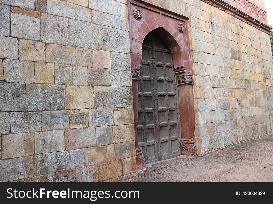 The old fort new delhi india