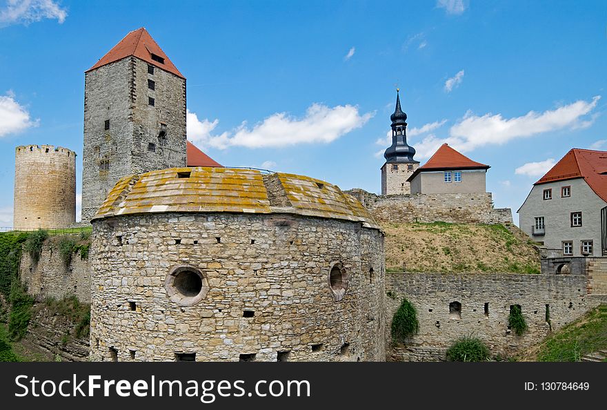 Historic Site, Medieval Architecture, Fortification, Sky
