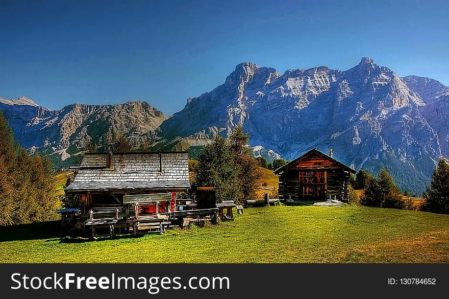 Mountain Range, Mountainous Landforms, Mountain, Nature