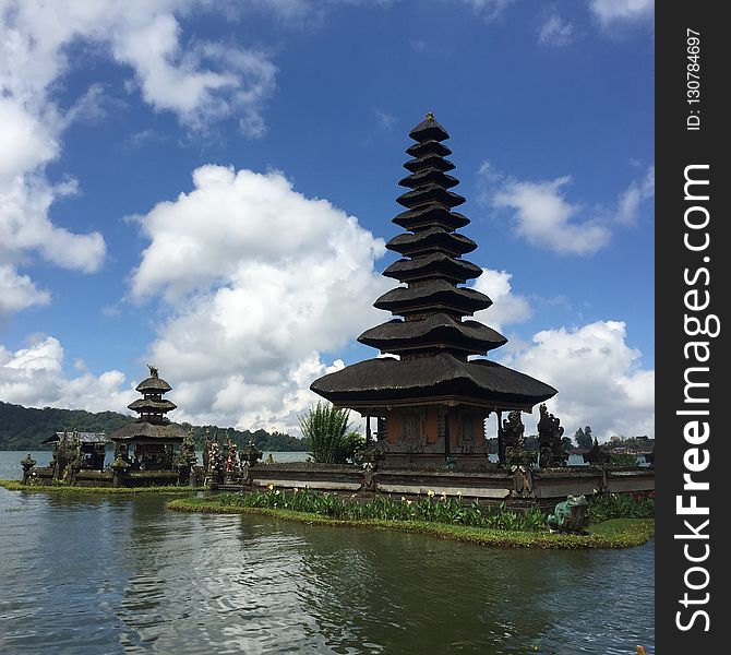 Sky, Pagoda, Historic Site, Reflection
