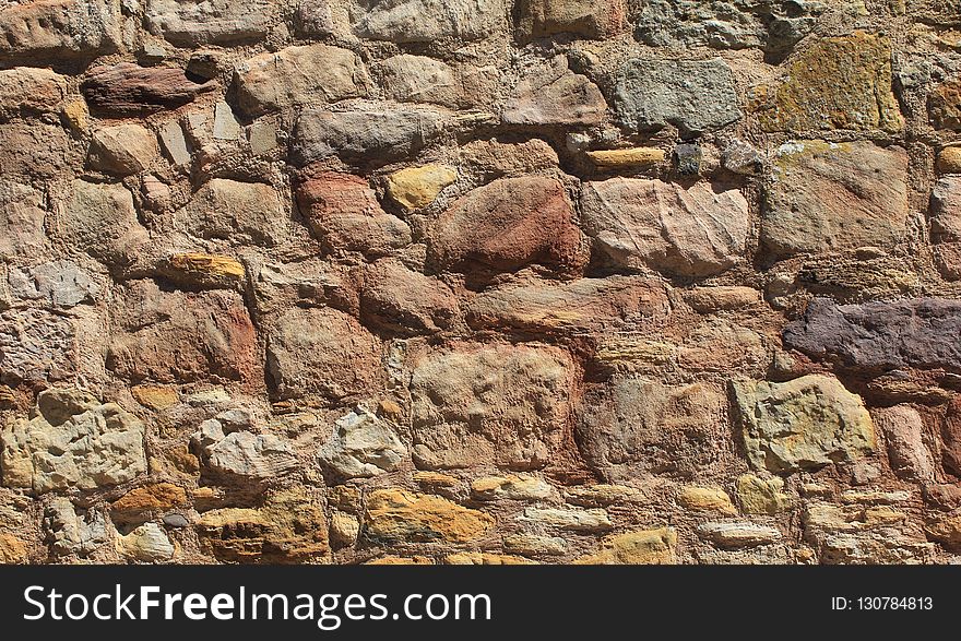 Rock, Stone Wall, Bedrock, Wall