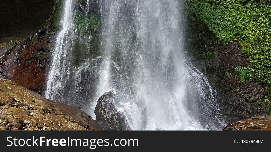 Waterfall, Water, Nature, Body Of Water