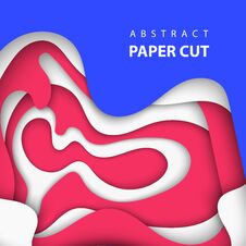 3D Abstract Paper Art Style, Design Layout For Business Presentations, Flyers, Posters, Prints, Decoration, Cards, Brochure Cover. Stock Photos