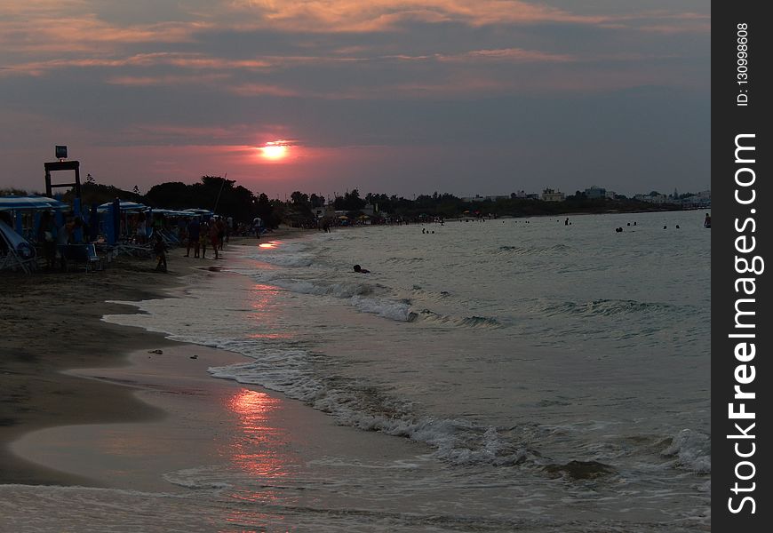 Sea, Body Of Water, Shore, Beach