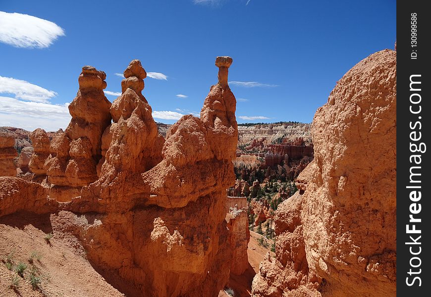 Rock, Badlands, Canyon, Formation