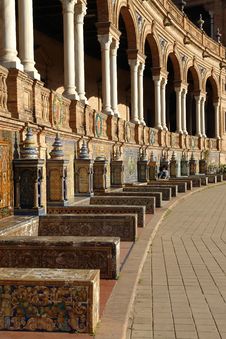 Plaza De Espana Royalty Free Stock Images Plaza De Espana Royalty Free Stock Images