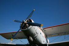 Vintage Airplane Royalty Free Stock Photos