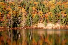 Autumn Lake Reflection Royalty Free Stock Photo Autumn Lake Reflection Royalty Free Stock Photo