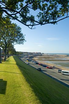 Landscape At Rhos-on-sea Royalty Free Stock Photo