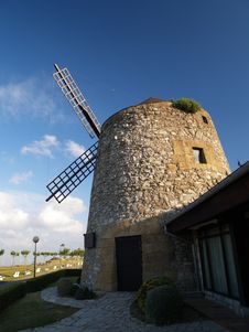 Wind Mill Stock Photo