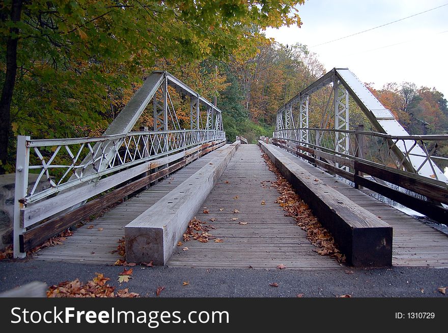 Old railroad bridge at The Old Mill in Sciota, PA. Old railroad bridge at The Old Mill in Sciota, PA.