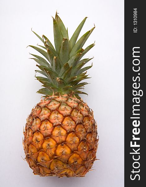 Pineapple on a studio background.