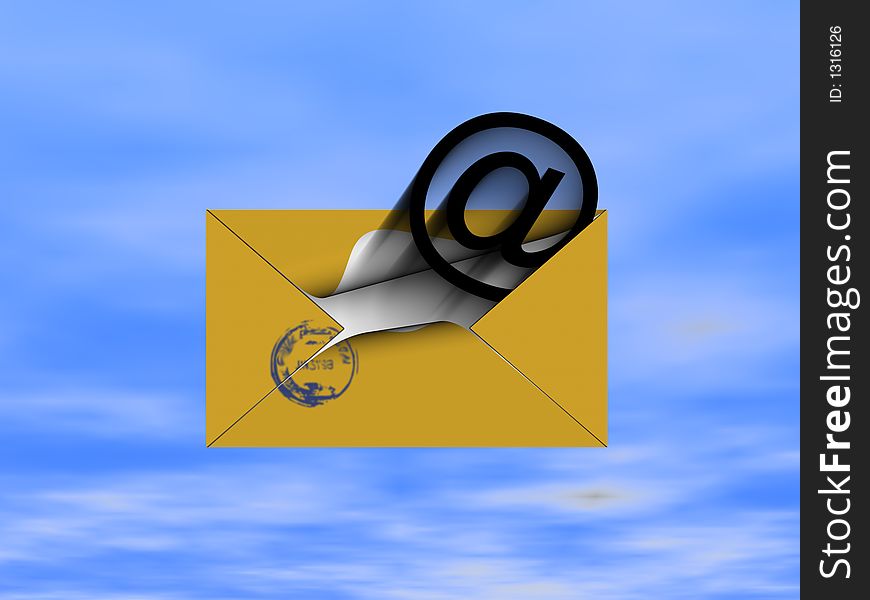 To you the letter. (outcoming letter Email). To you the letter. (outcoming letter Email)