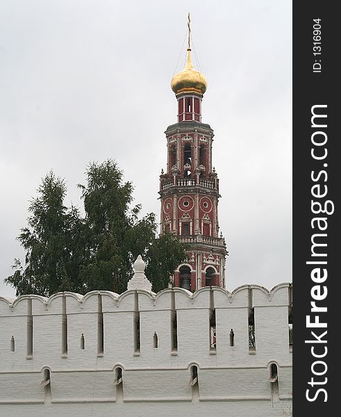 Novodevichy Convent. Fortress Wall and Bell Tower. Novodevichy Convent. Fortress Wall and Bell Tower
