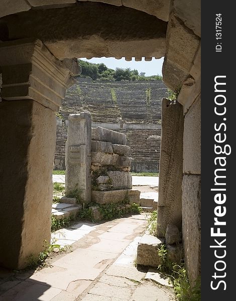Big amphitheatre in Efes
