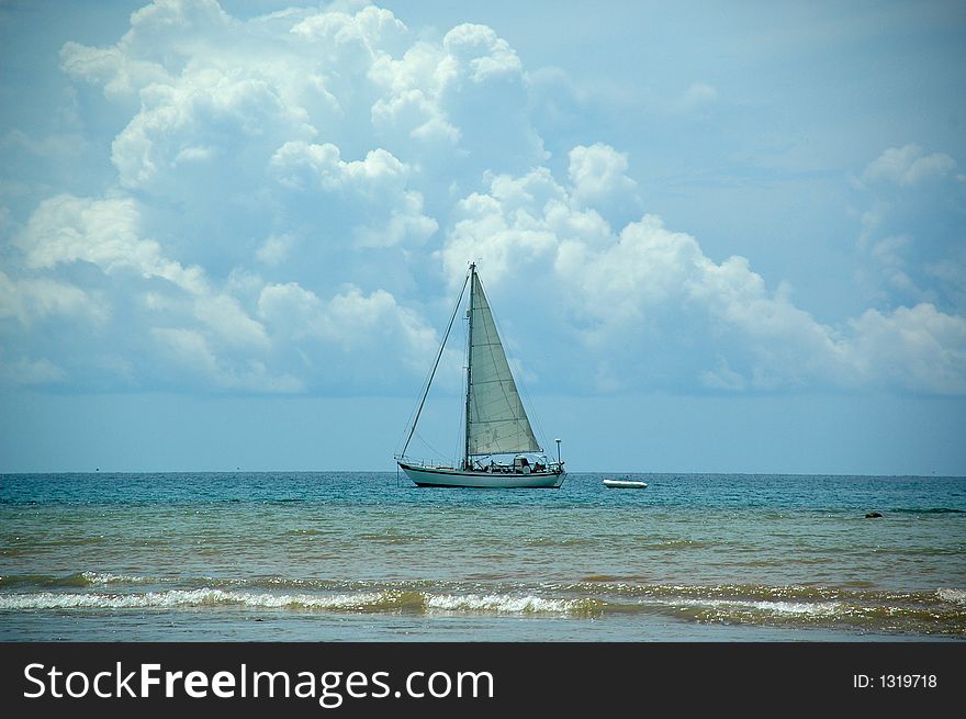 Boat At Sea