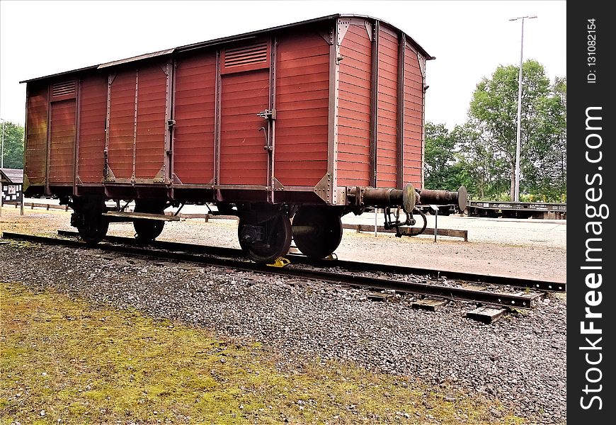 Freight Car, Track, Transport, Rolling Stock