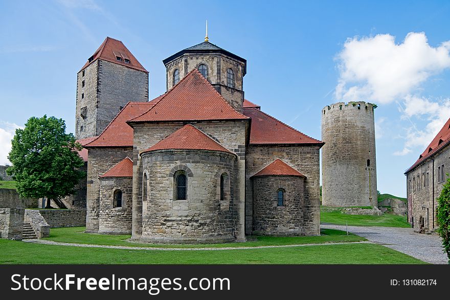 Medieval Architecture, Historic Site, Château, Sky