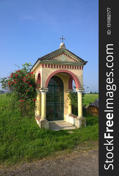 Sky, Chapel, Cottage, Building