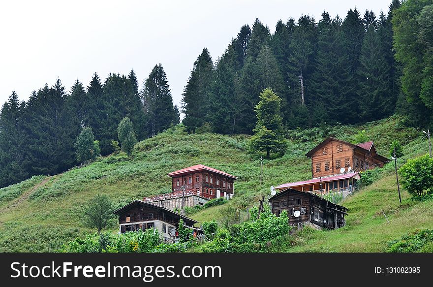 Mountain Village, Mountainous Landforms, Wilderness, Nature Reserve