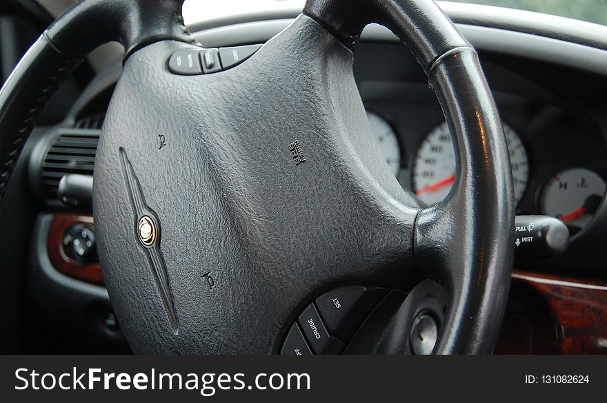 Motor Vehicle, Car, Steering Part, Steering Wheel