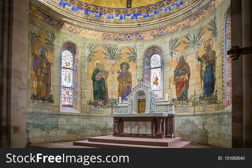 Chapel, Place Of Worship, Religious Institute, Altar