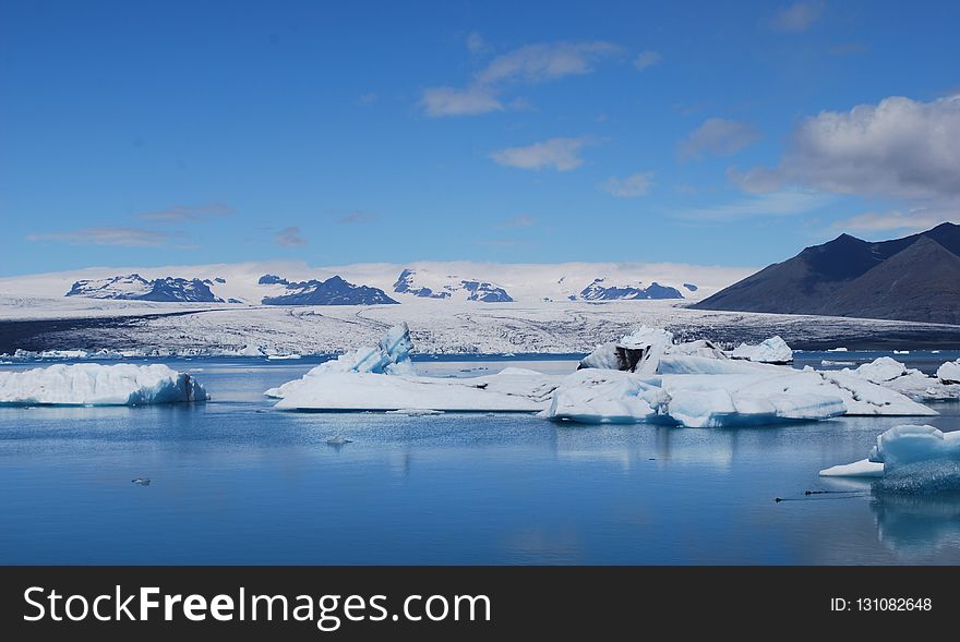 Arctic Ocean, Glacial Lake, Iceberg, Arctic