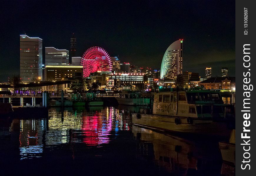 Reflection, Cityscape, Metropolitan Area, City