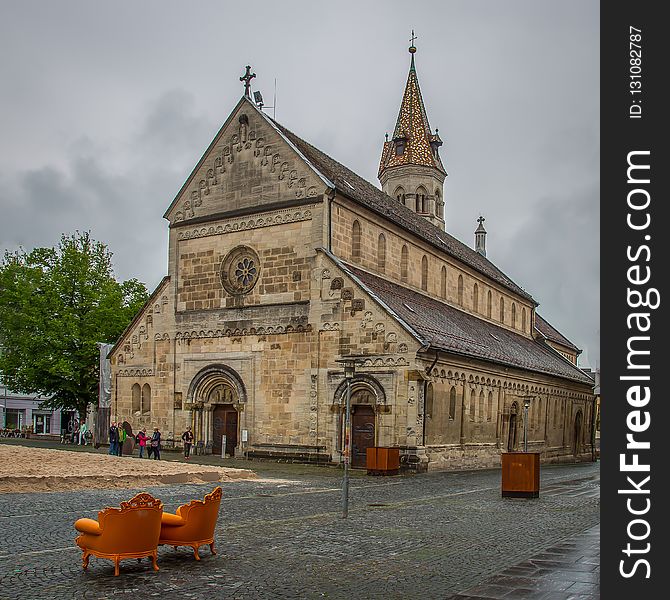 Medieval Architecture, Church, Sky, Historic Site