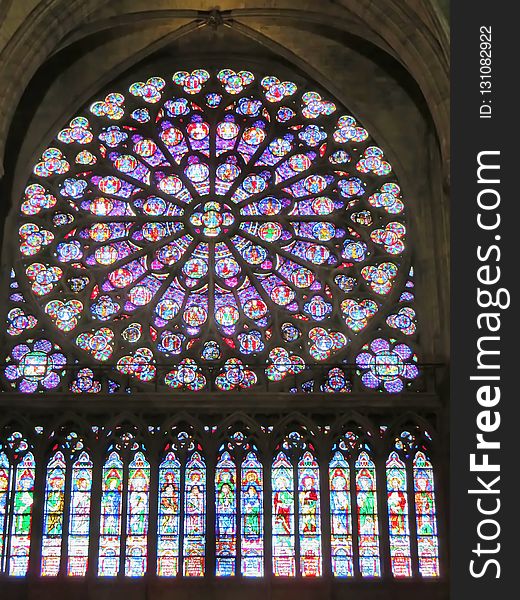 Stained Glass, Glass, Window, Gothic Architecture