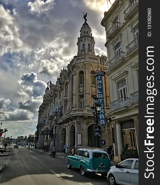 Sky, Landmark, Building, Car