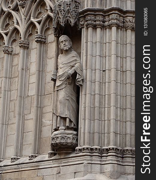 Statue, Sculpture, Stone Carving, Landmark