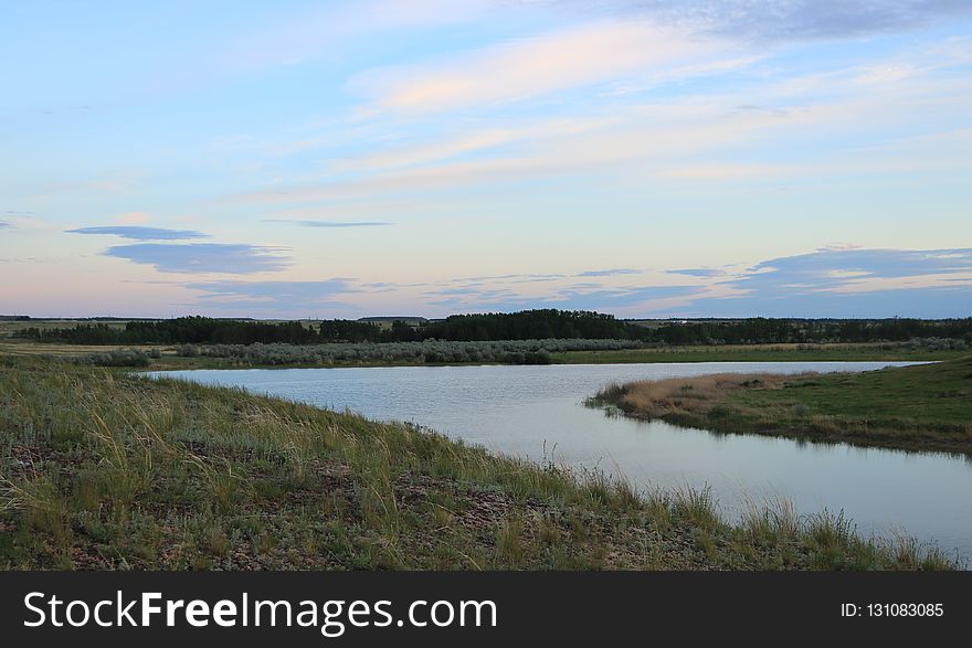 Sky, Waterway, Loch, Wetland