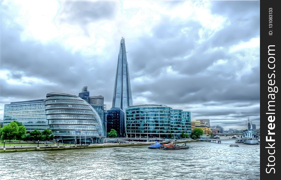 Waterway, Skyscraper, Water Transportation, Sky