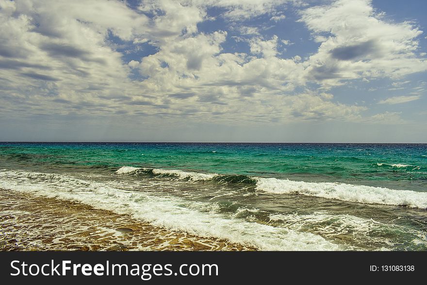 Sea, Shore, Sky, Body Of Water