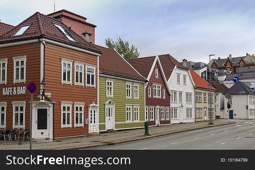 Town, House, Residential Area, Property