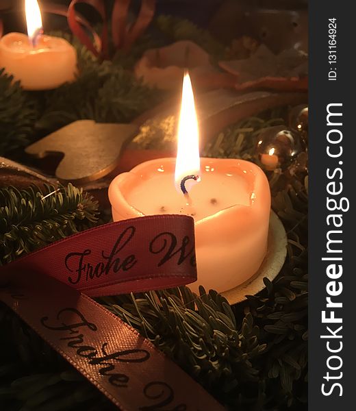 Candle, Lighting, Christmas, Event