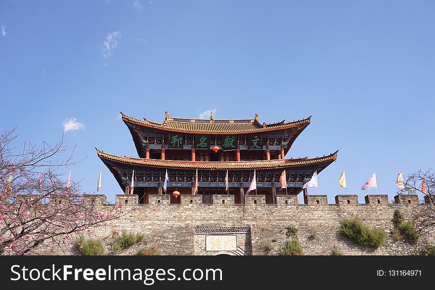 Chinese Architecture, Historic Site, Japanese Architecture, Sky