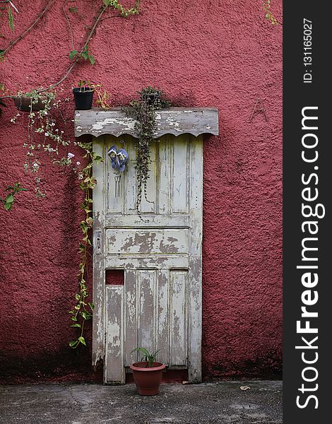 Wall, Structure, Door, Arch