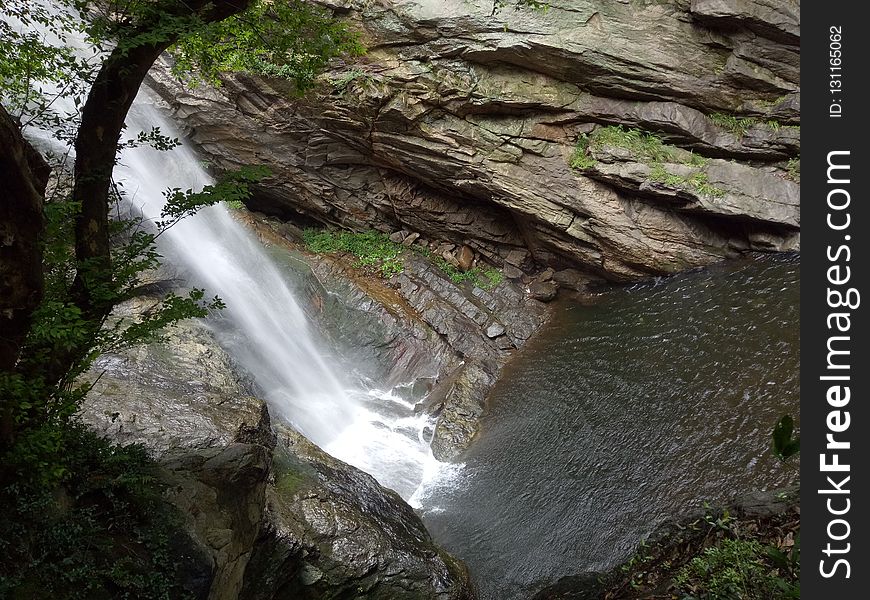 Waterfall, Water, Body Of Water, Nature Reserve