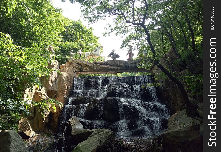 Waterfall, Nature, Nature Reserve, Body Of Water