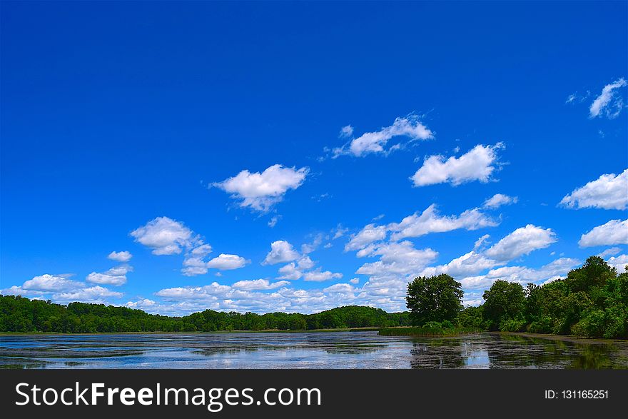 Sky, Water Resources, River, Reflection