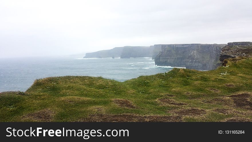 Coast, Cliff, Headland, Coastal And Oceanic Landforms