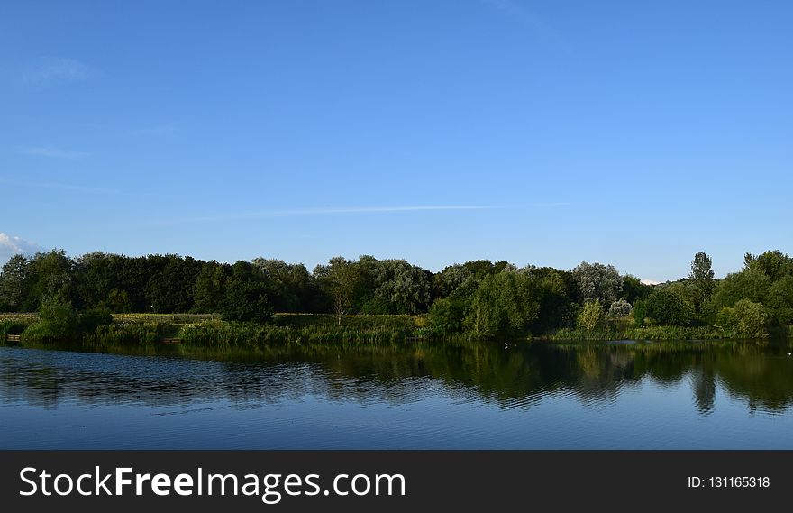 Reflection, Sky, Water, Nature