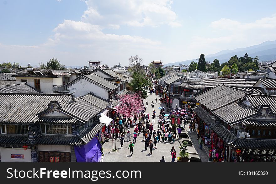 Town, City, Sky, Tourist Attraction