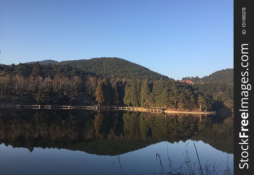 Reflection, Nature, Water, Lake
